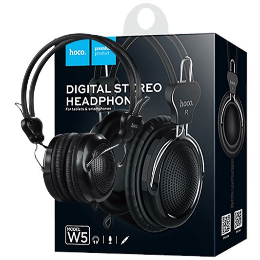 hoco. Slušalice sa mikrofonom, 3.5 mm, dužina kabela 1.2 met. - W5 Manno Headphones MIC