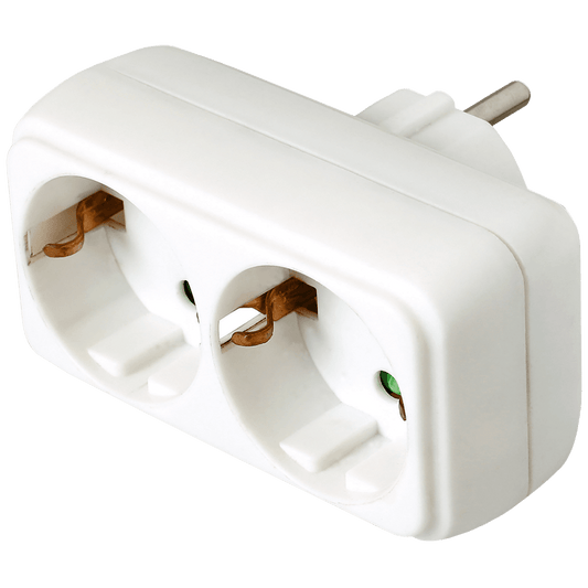 home Strujni razdjeljnik, 2 x Shuko utičnica - NV 22