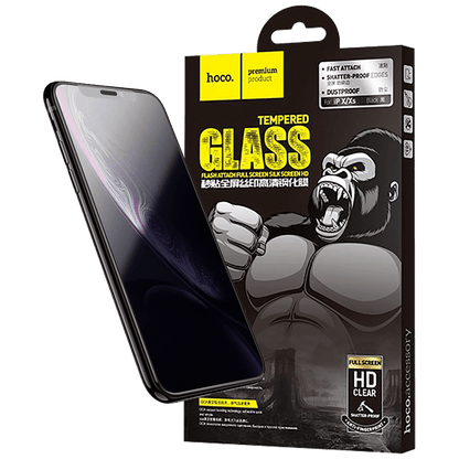 hoco. Zaštitno staklo za iPhone X / Xs - G1 - Flash attach