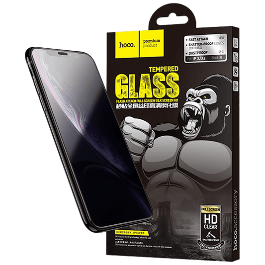 hoco. Zaštitno staklo za iPhone X / Xs - G1 - Flash attach