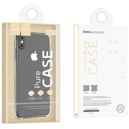 hoco. Maska za iPhone X / XS, transparent - Armor series Case iPhone X/XS