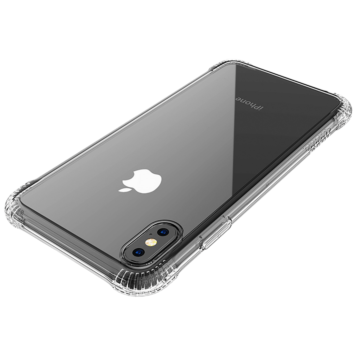 hoco. Maska za iPhone X / XS, crna - Armor series Case iPhone X/XS