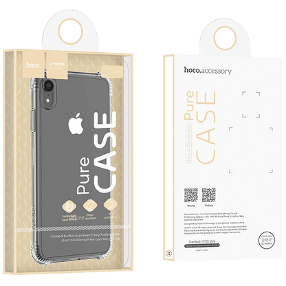 hoco. Maska za iPhone XR, crna - Armor series Case iPhone XR