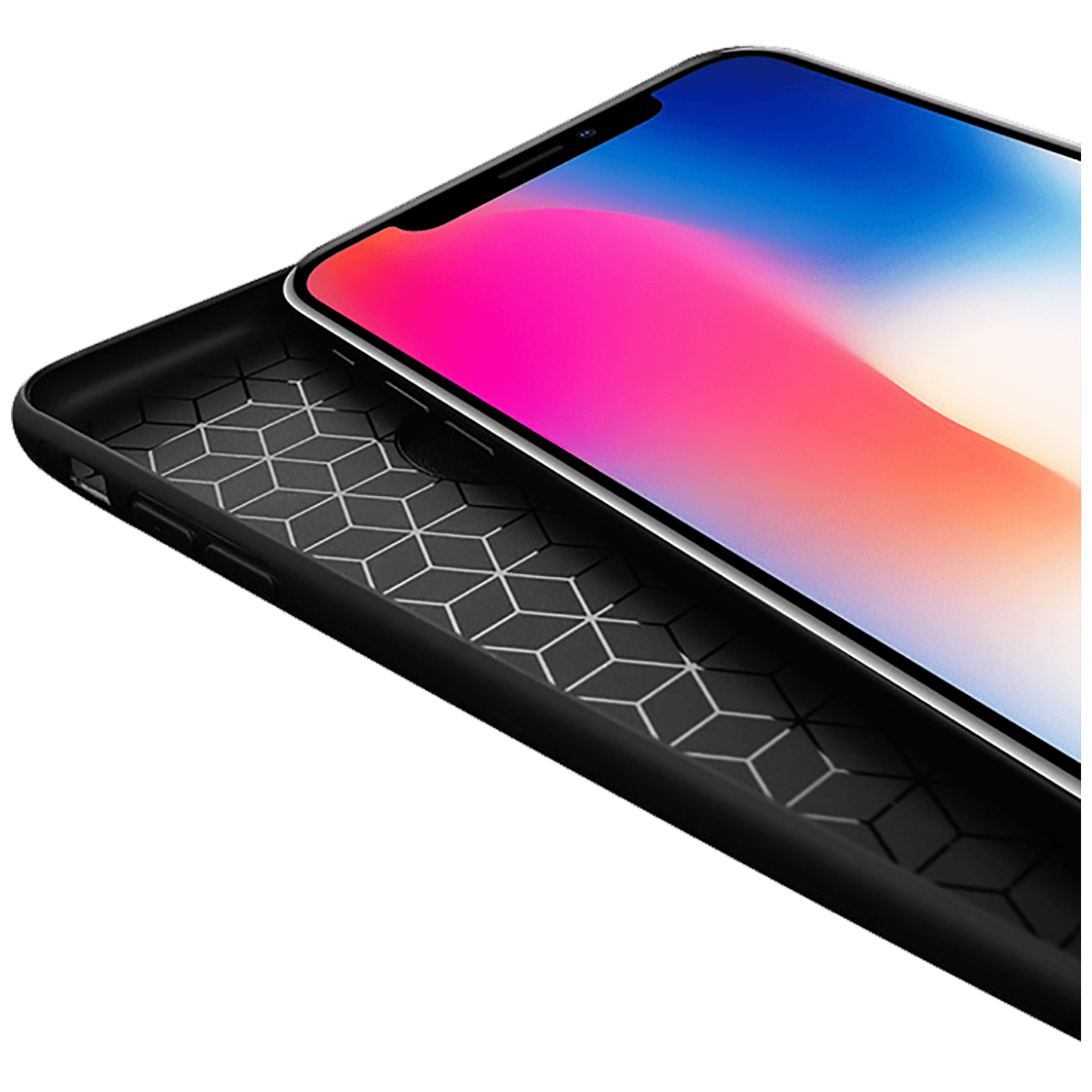 hoco. Maska za iPhone X/XS, crna - Delicate shadow X/XS