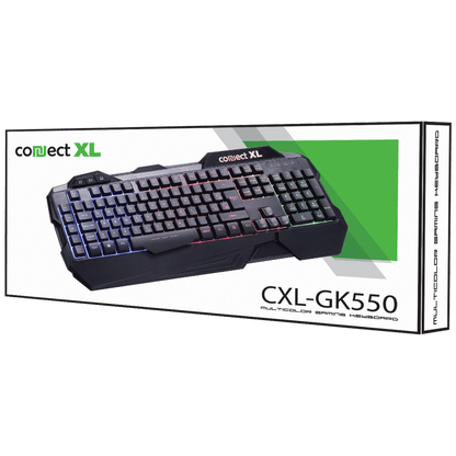 Connect XL Tastatura, multimedijalna sa pozadinskim osvjetljenjem - CXL-GK550
