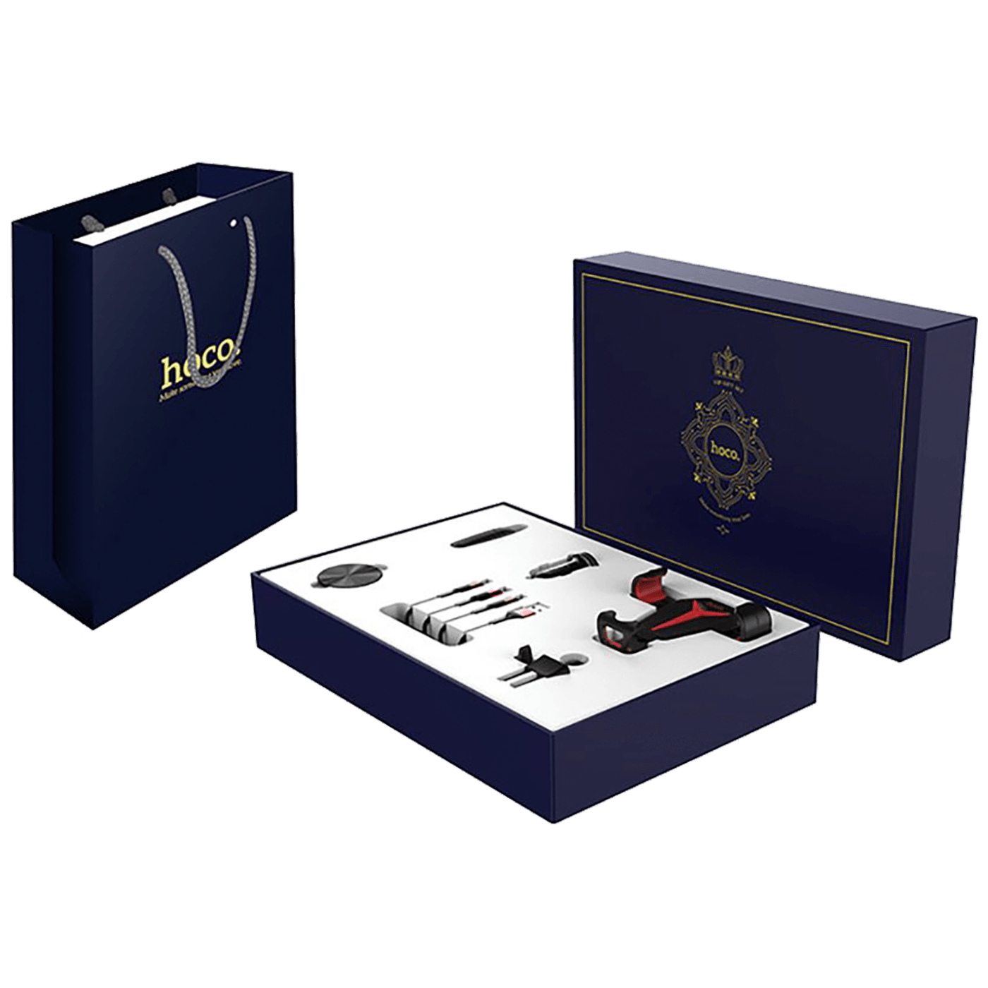 hoco. 5 in 1, VIP komplet za automobil - VIP shopping bag set