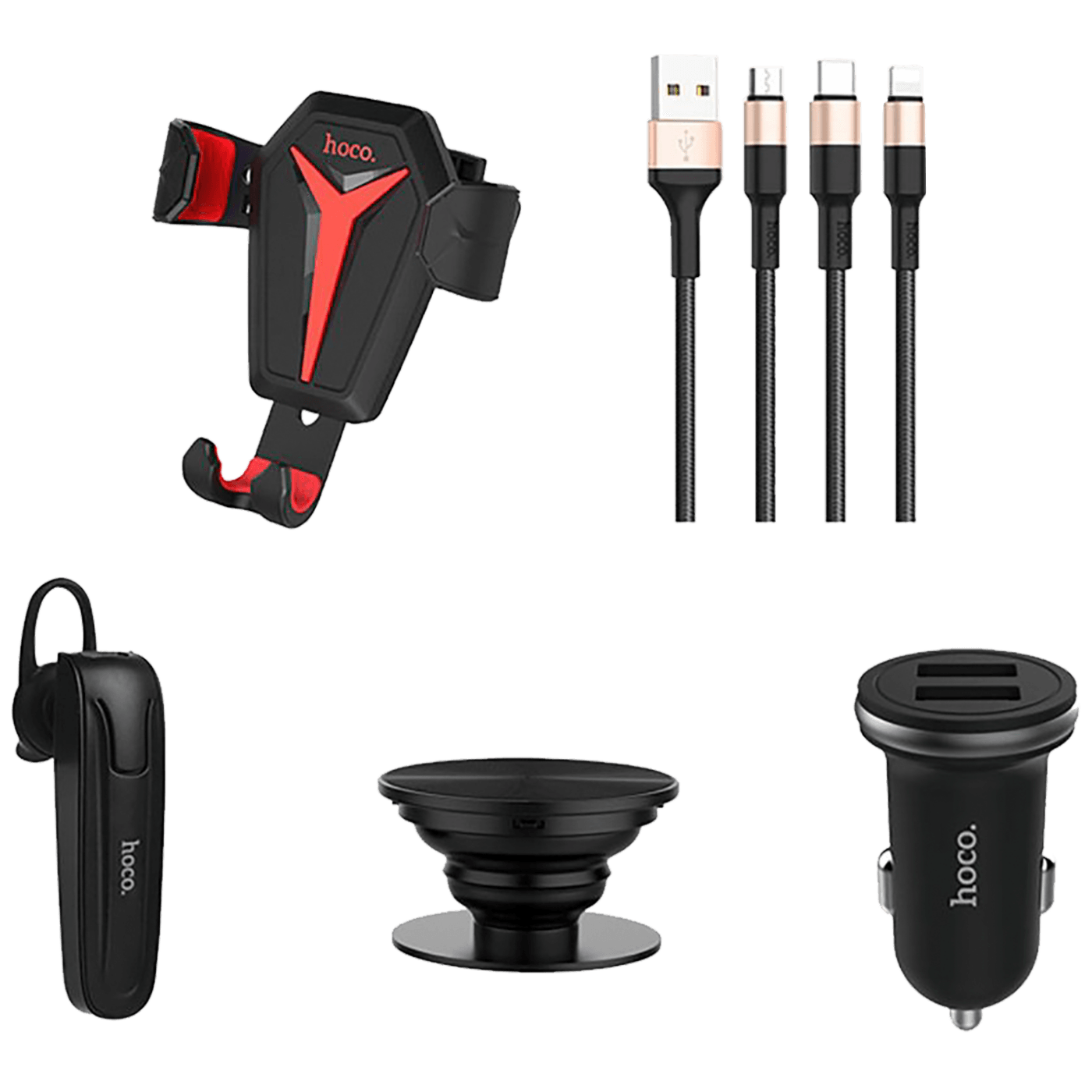 hoco. 5 in 1, VIP komplet za automobil - VIP shopping bag set