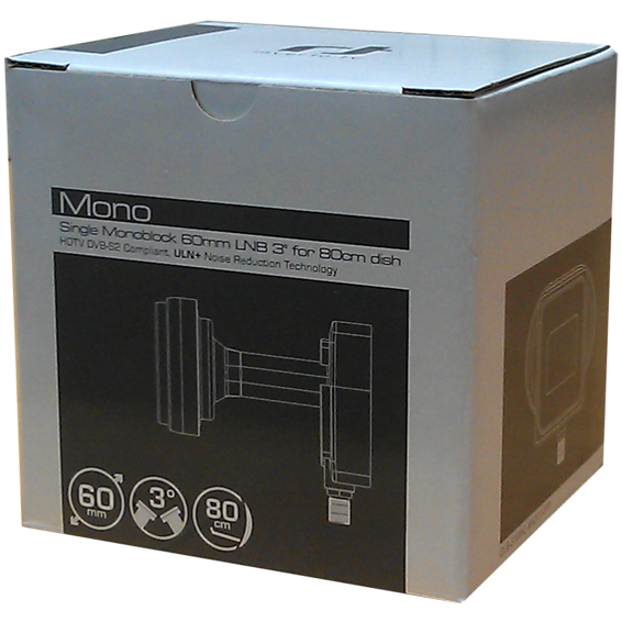 Inverto LNB,Monoblock 2 satelita na 1 prijemnik,raspon 3°,sum: 0.2dB - IDLB-SINM62-MNOO3-8PP