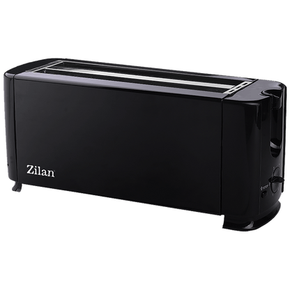 Zilan Toster, 4 šnite kruha, 6 nivoa grijanja, 1000 W, crna - ZLN2706