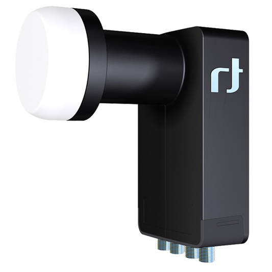 Inverto LNB Quattro, sum: 0.1dB, extra pojačanje, dugi vrat - IDLB-QUTL40-ULTRA-OPP