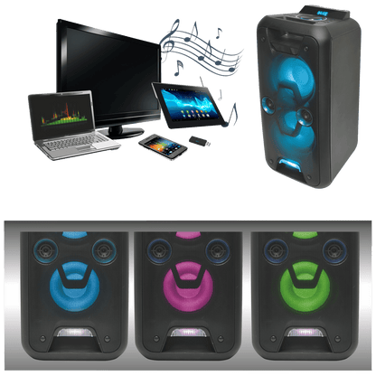 SAL Zvučnik bežični, Bluetooth, KARAOKE, 120 / 80W - PAR 220BT