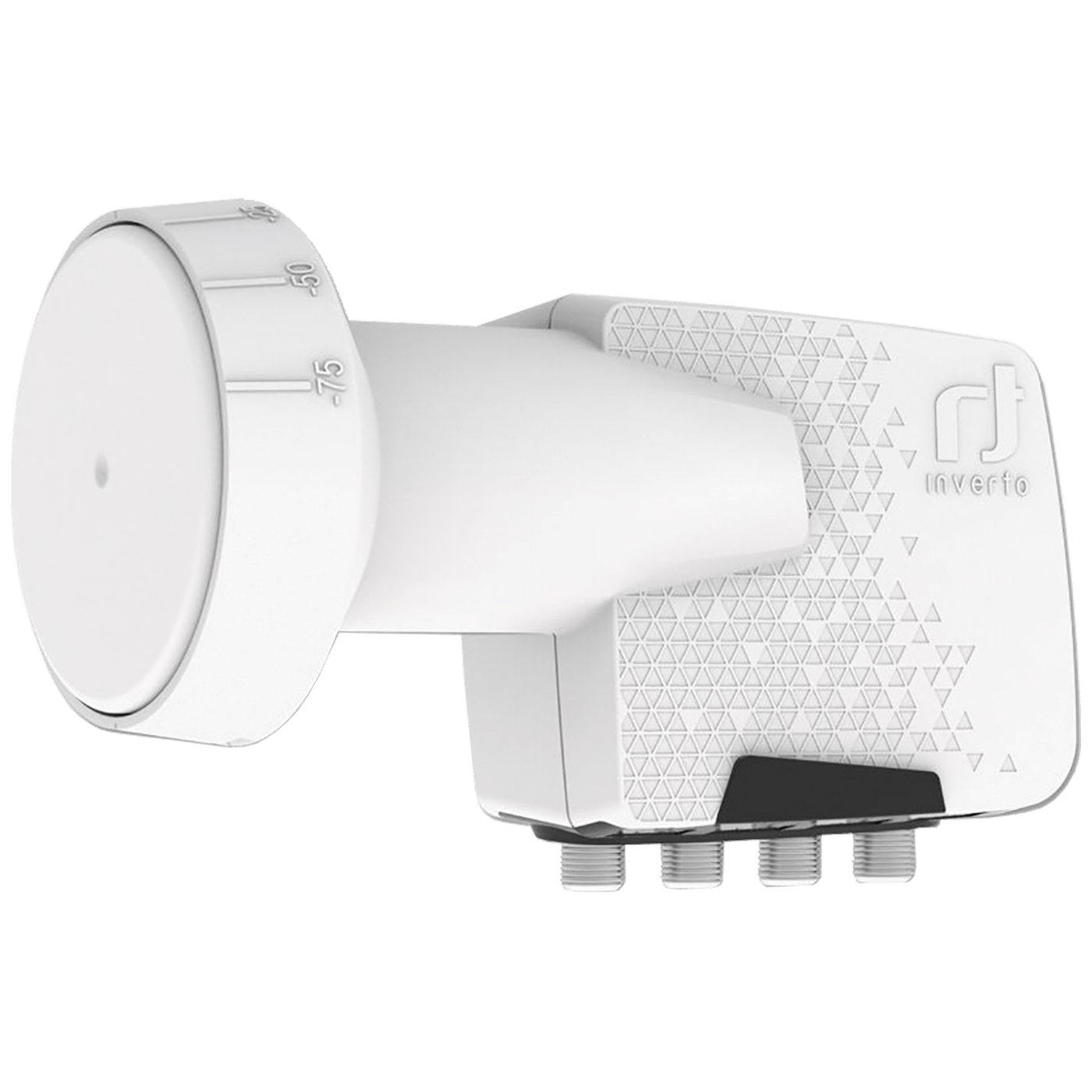 Inverto LNB Quad, šum 0,3dB, Home Pro, DVB-S2 ( HD - UHD ) - IDLH-QDL410-HMPRO-OPN