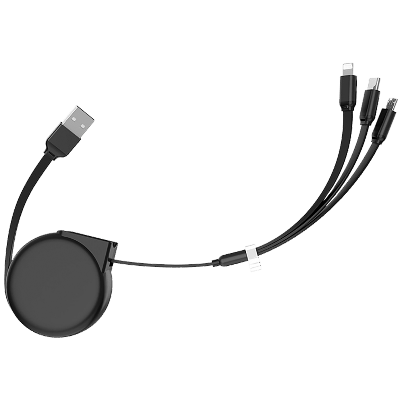 hoco. USB kabl za punjenje, 3in1, na izvlačenje, 1 met., 2 A - U50