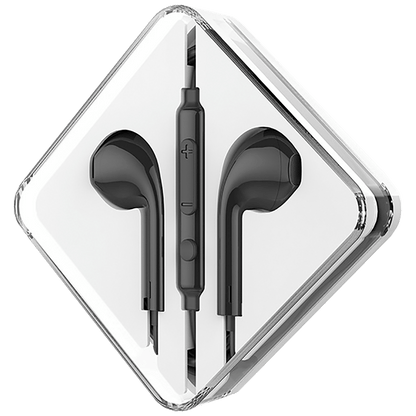 hoco. Slušalice sa mikrofonom, 3.5 mm, dužina kabela 1.2 met, crna - M55 Memory sound Black