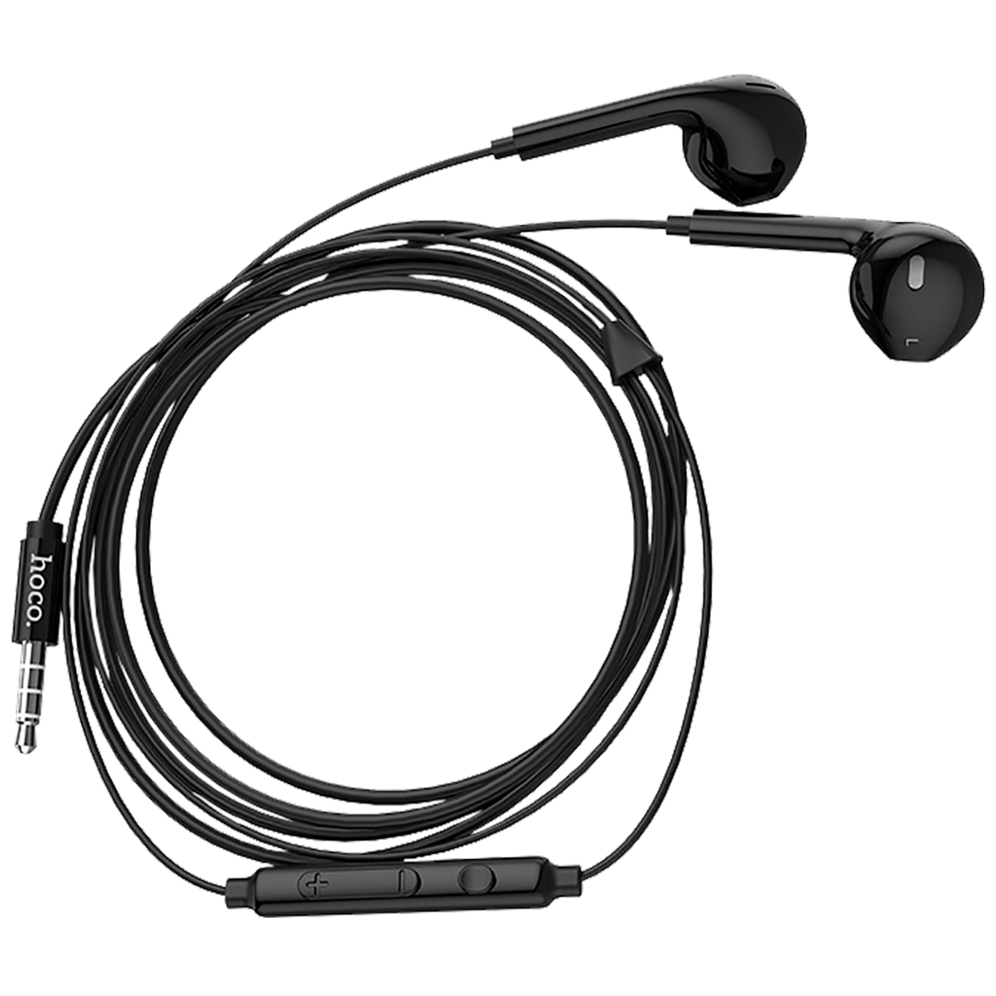 hoco. Slušalice sa mikrofonom, 3.5 mm, dužina kabela 1.2 met, crna - M55 Memory sound Black
