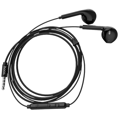 hoco. Slušalice sa mikrofonom, 3.5 mm, dužina kabela 1.2 met, crna - M55 Memory sound Black