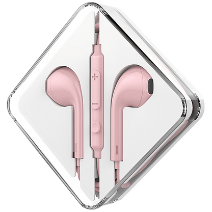 hoco. Slušalice sa mikrofonom, 3.5 mm, dužina kabela 1.2 met, pink - M55 Memory sound Pink