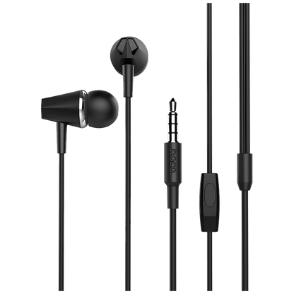 hoco. Slušalice sa mikrofonom, 3.5 mm, dužina kabela 1.2 met, crna - M34 Honor Black
