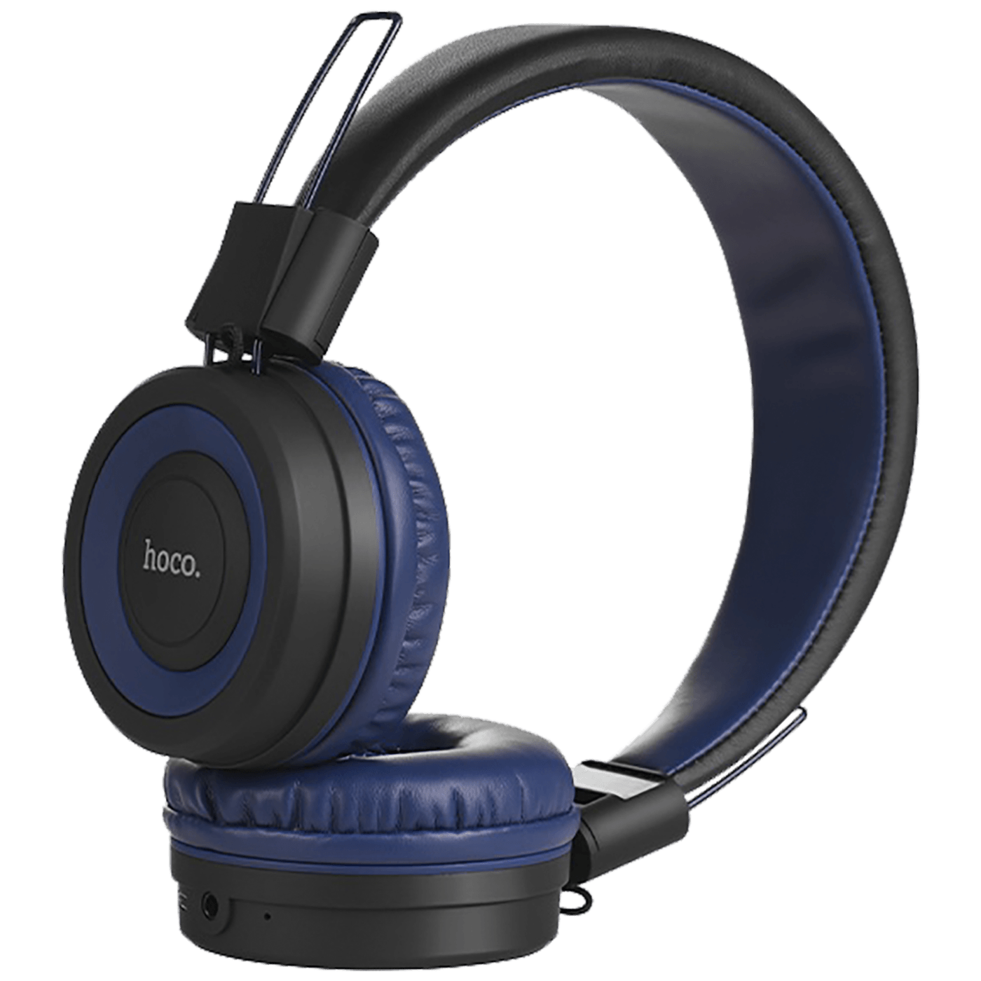 hoco. Slušalice bežične / žične, Bluetooth/ 3.5 mm,  plava - W16 Cool motion Blue