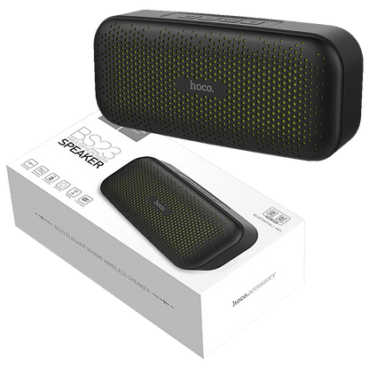 hoco. Zvučnik bežični, Bluetooth, 1200 mAh, 3 h, 5 W, crna - BS23 Elegant rhyme