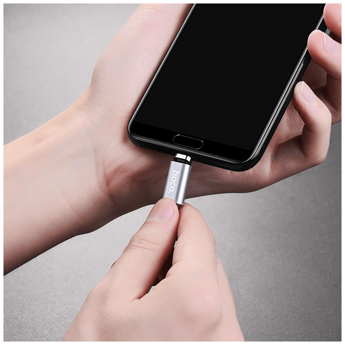 hoco. USB kabl za smartphone, metal magnetic, type C, 2.0 A - U40A Magnetic type C