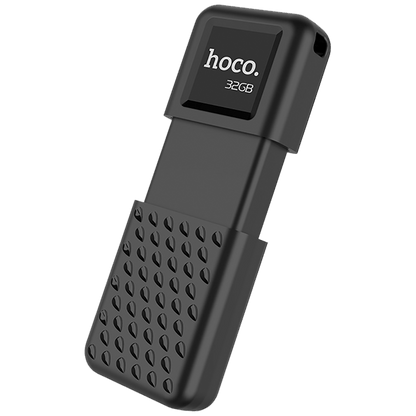 hoco. USB Flash Drive 32GB, USB 2.0, crni - UD6 Intelligent/32GB