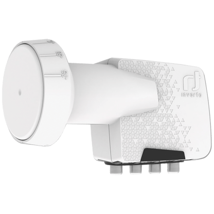 Inverto LNB Quattro, šum 0,3dB, Home Pro, DVB-S2 ( HD - UHD ) - IDLH-QTL410-HMPRO-OPN