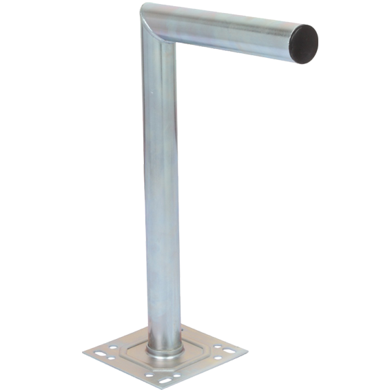 Falcom Nosač zidni  45cm, pocinčani, oblik L, proširene rupe - NL45