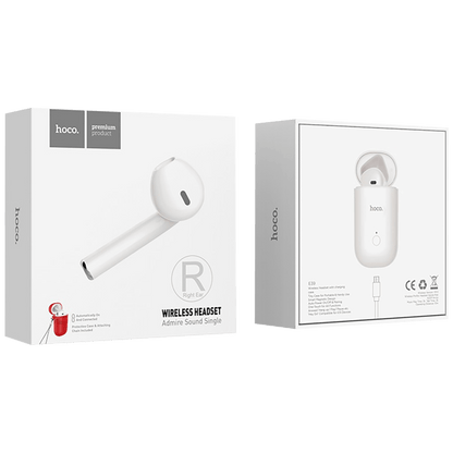 hoco. Slušalica bežična sa mikrofonom, BT v5.0, crvena torbica - E39 Admire sound/RD sleeve