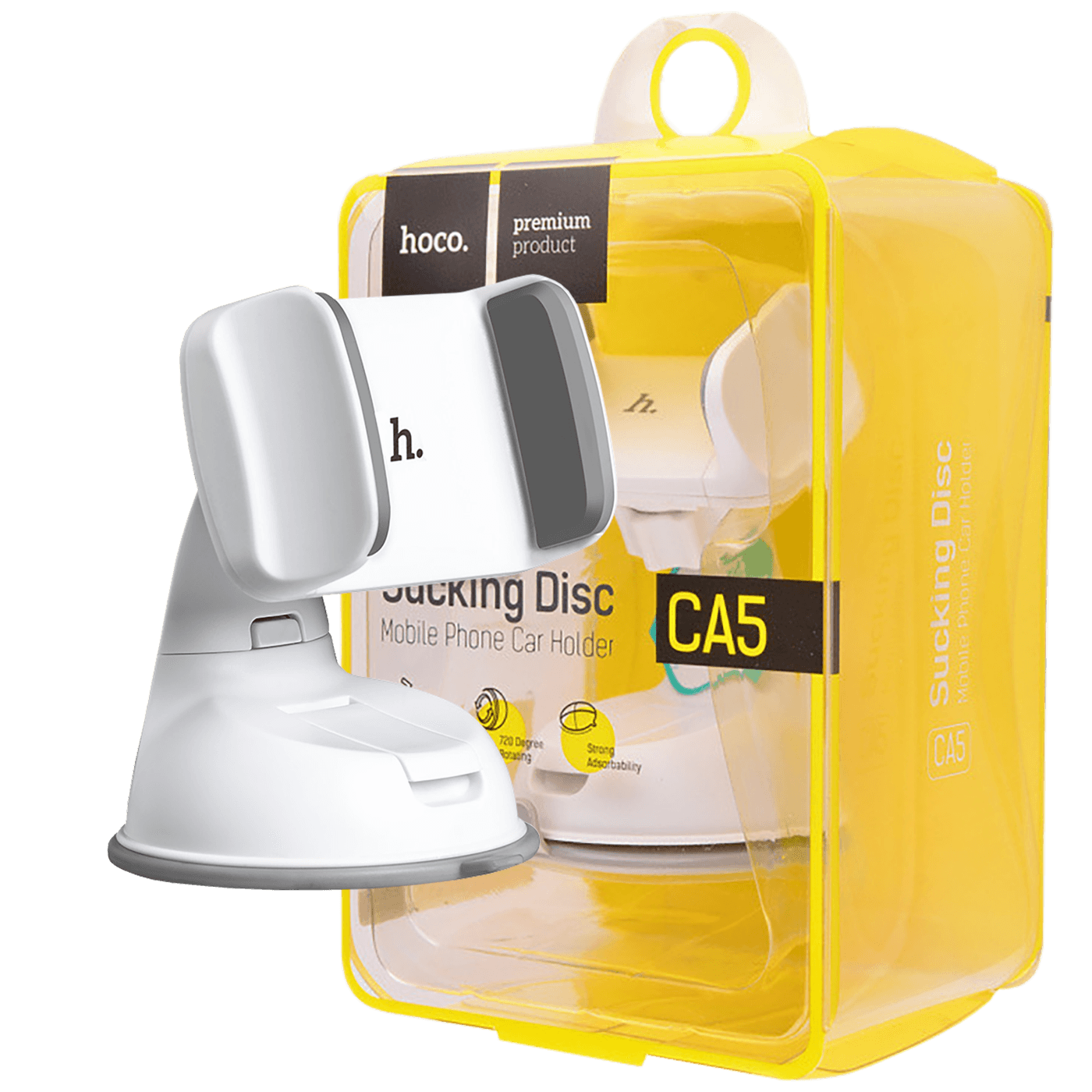 hoco. Auto držač za mobilne uređaje, vakuum - CA5