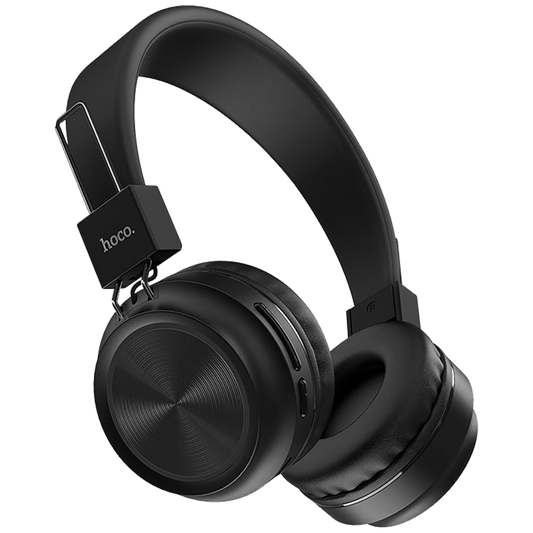 hoco. Slušalice bežične/žične, Bluetooth, 8h rada, mikrofon - W25 Promise Crne