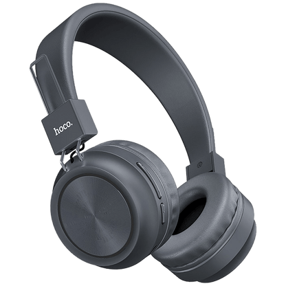 hoco. Slušalice bežične/žične, Bluetooth, 8h rada, mikrofon - W25 Promise Sive