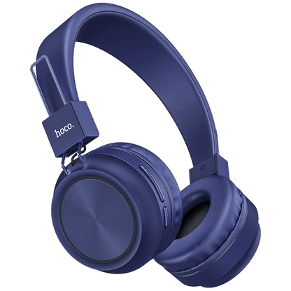 hoco. Slušalice bežične/žične, Bluetooth, 8h rada, mikrofon - W25 Promise Plave