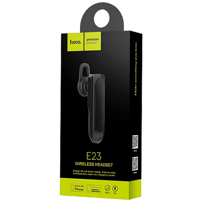 hoco. Slušalica bežična sa mikrofonom, Bluetooth, 85 mAh, 4.5 h - E23 Marvellous sound Black