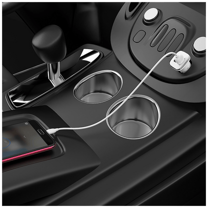 Borofone Auto punjač sa micro USB kabelom, 2 x USB, 5 V/2.4 A - BZ12 Lasting power set