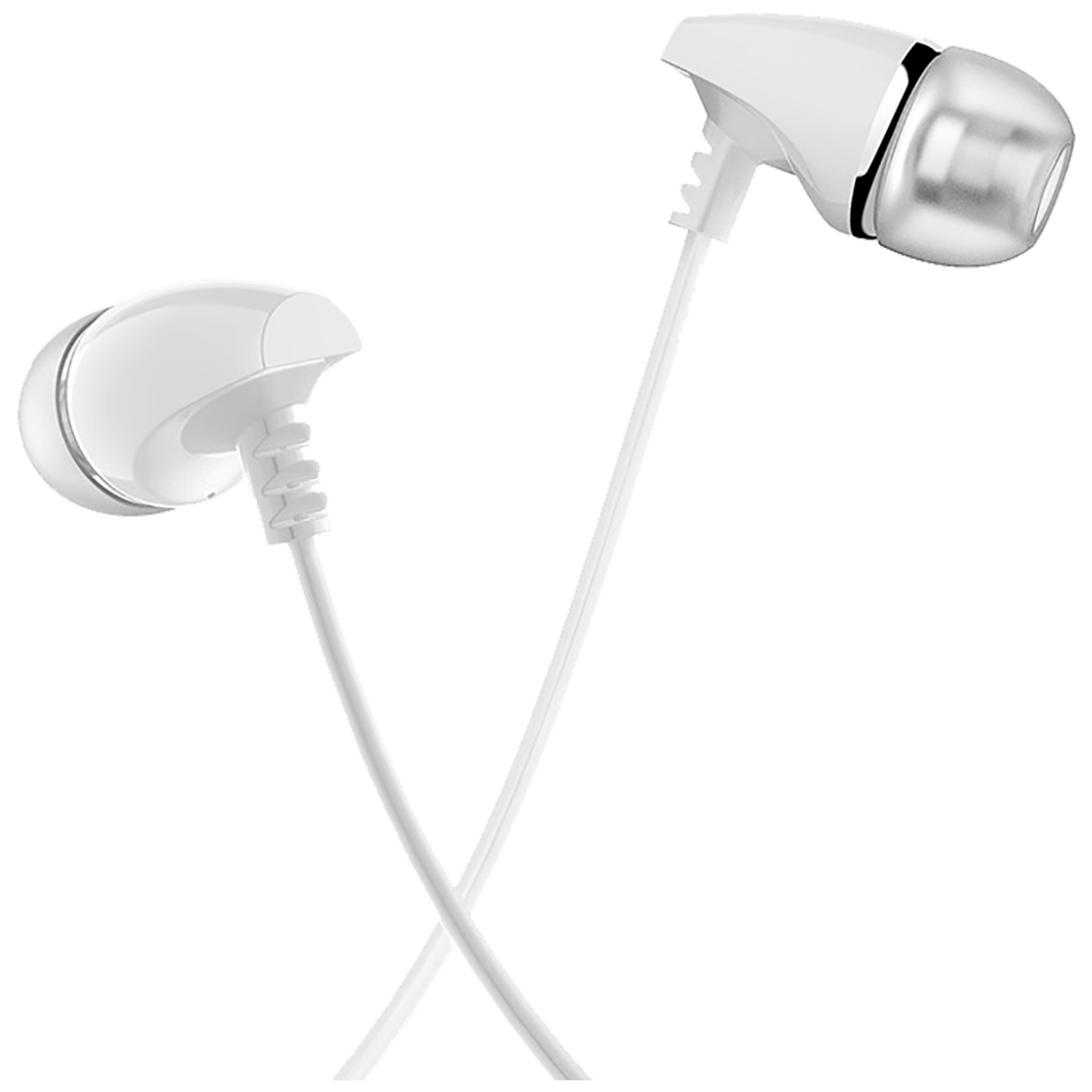 Borofone Slušalice sa mikrofonom, 3.5 mm,dužina kabela 1.2 met,bijela - BM25 Sound edge