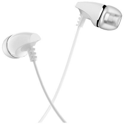 Borofone Slušalice sa mikrofonom, 3.5 mm,dužina kabela 1.2 met,bijela - BM25 Sound edge