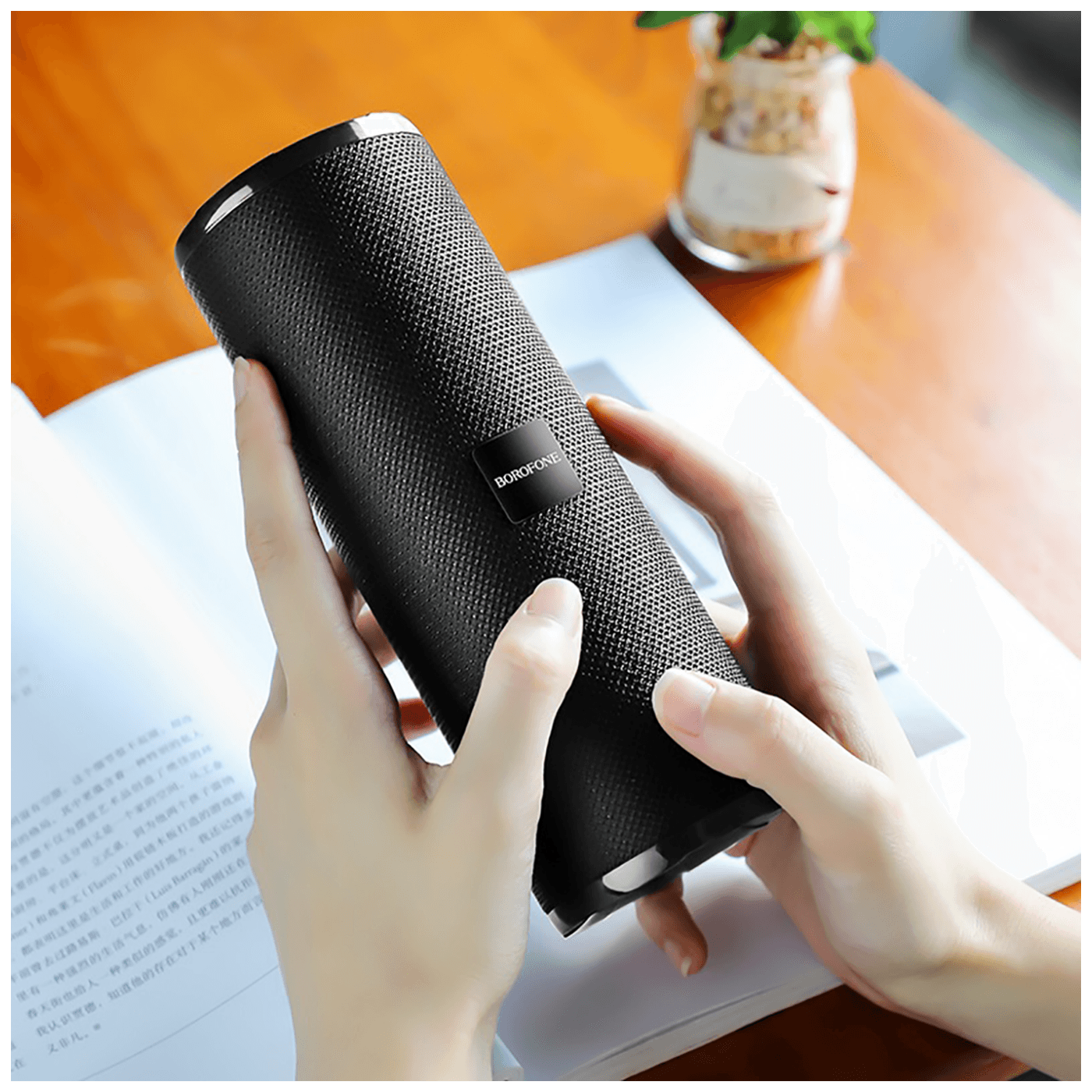 Borofone Zvučnik bežični, Bluetooth, 1200 mAh, 3 h, crna - BR1 Beyond Black