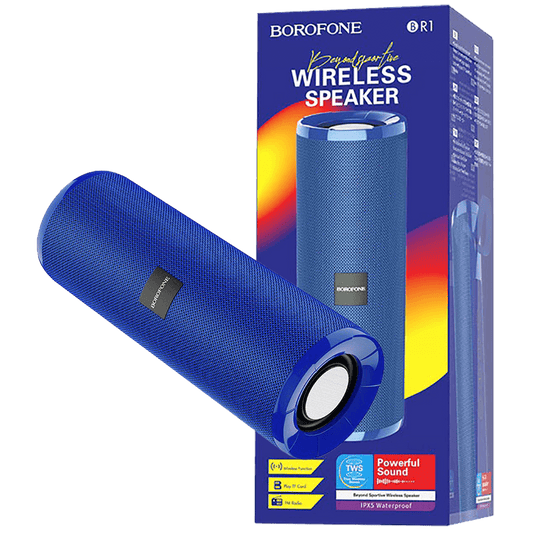 Borofone Zvučnik bežični, Bluetooth, 1200 mAh, 3 h, plava - BR1 Beyond Blue
