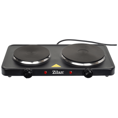Zilan Električno kuhalo, 2 ploče - 15.5/18.5 cm, 2500 W, crna - ZLN2181 (ZLN2180/BK)