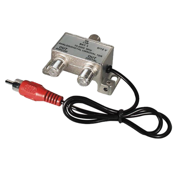 Konig Preklopnik 0/12V - LNB-1X2RCA