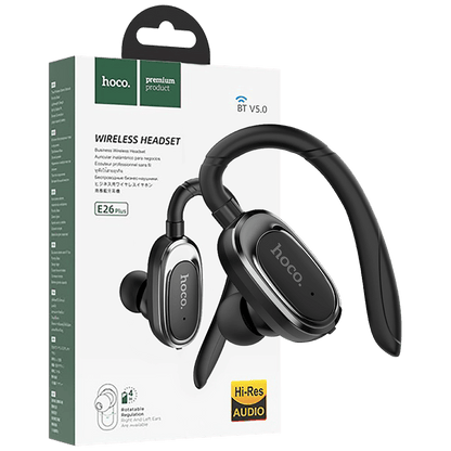 hoco. Slušalica bežična sa mikrofonom, Bluetooth, 50 mAh, 3 h - E26 Plus Encourage Black