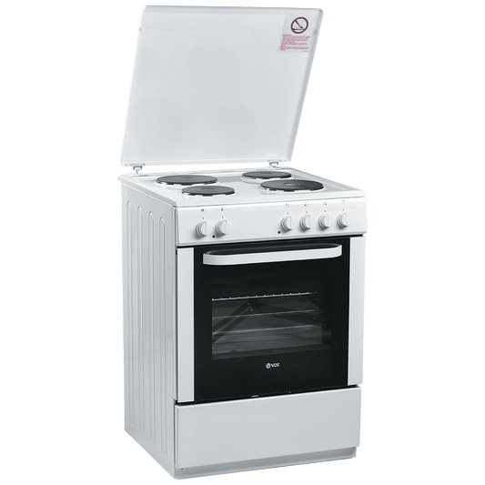VOX Štednjak, 4 električne ringle, 60 cm, pećnica 72 lit. - EHB 604 XL