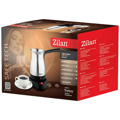 Zilan Kuhalo za kafu, 800W, 0,3 lit., INOX - ZLN3628