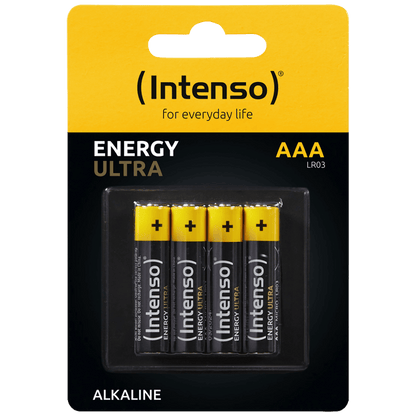 (Intenso) Baterija alkalna, AAA LR03/4, 1,5 V, blister 4 kom
