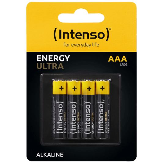 (Intenso) Baterija alkalna, AAA LR03/4, 1,5 V, blister 4 kom
