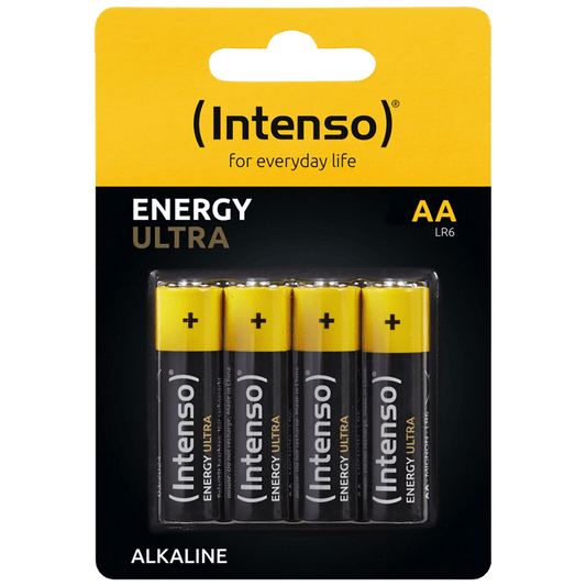 (Intenso) Baterija alkalna, AA LR6/4, 1,5 V, blister 4 kom