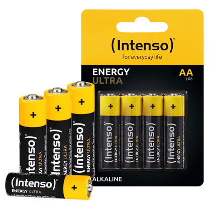 (Intenso) Baterija alkalna, AA LR6/4, 1,5 V, blister 4 kom