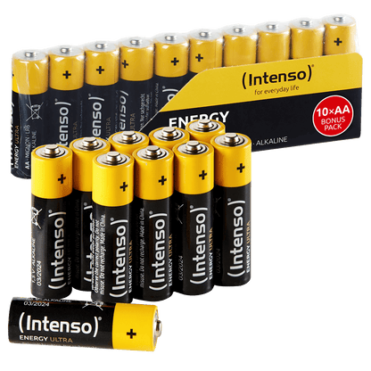 (Intenso) Baterija alkalna, AA LR6/10, 1,5 V, blister 10 kom