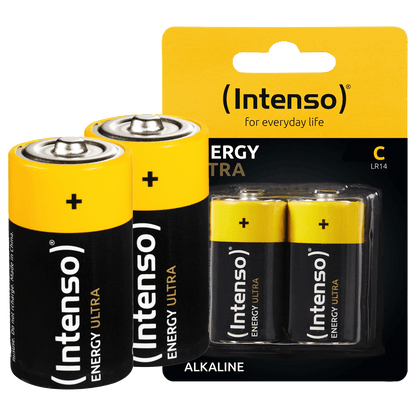 (Intenso) Baterija alkalna, LR14 / C, 1,5 V, blister 2 kom